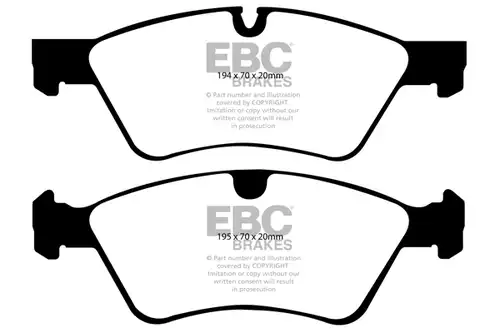 накладки EBC Brakes DP41592R