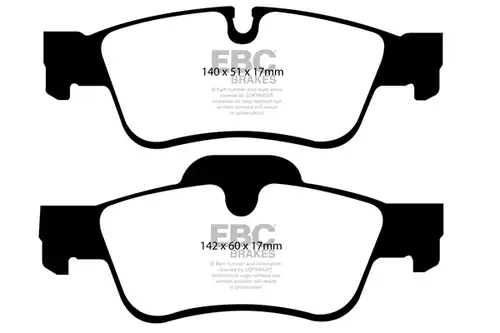 накладки EBC Brakes DP41593R