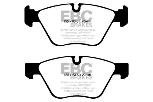 накладки EBC Brakes DP41600R
