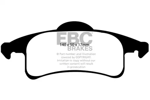 накладки EBC Brakes DP41606R