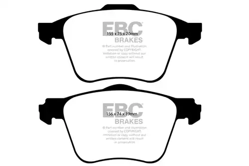 накладки EBC Brakes DP41690R