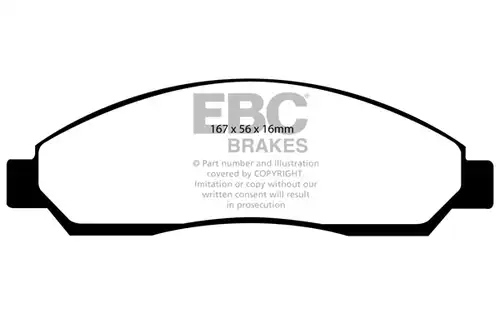 накладки EBC Brakes DP41705R