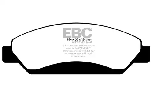 накладки EBC Brakes DP41742R