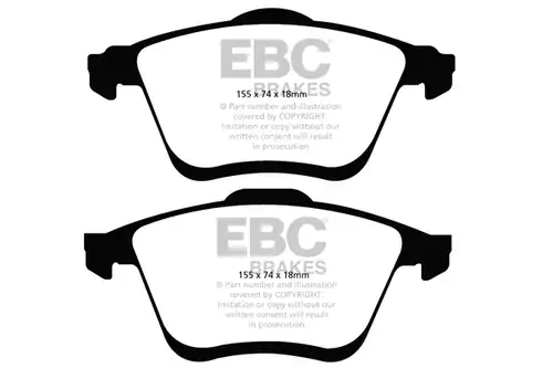 накладки EBC Brakes DP41773R