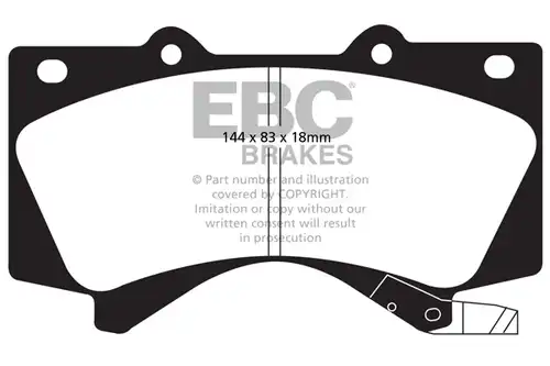 накладки EBC Brakes DP41815R
