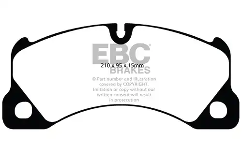 накладки EBC Brakes DP41835R