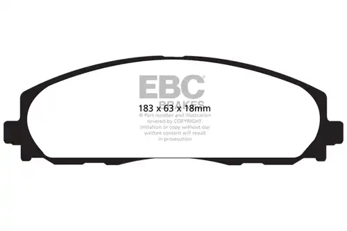 накладки EBC Brakes DP41888R