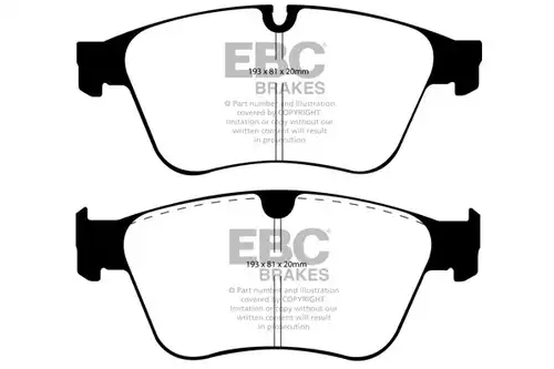 накладки EBC Brakes DP41937R