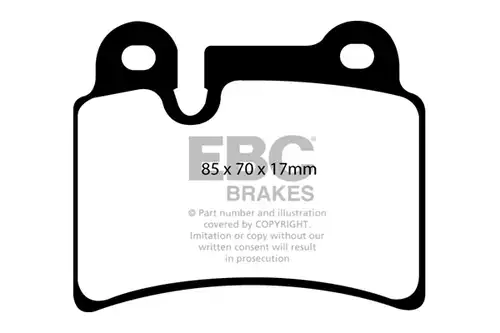 накладки EBC Brakes DP41944R