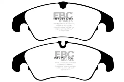 накладки EBC Brakes DP41986R