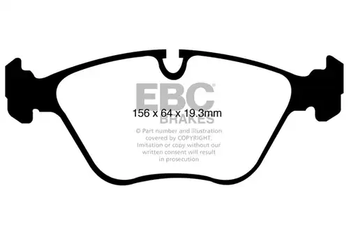 накладки EBC Brakes DP41994R