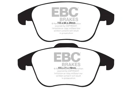 накладки EBC Brakes DP41997R