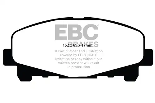 накладки EBC Brakes DP41999R