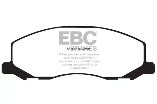 накладки EBC Brakes DP42015R