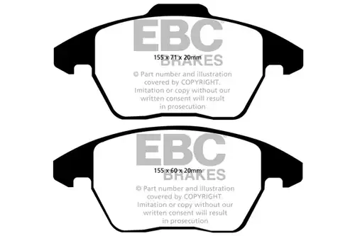 накладки EBC Brakes DP42052R