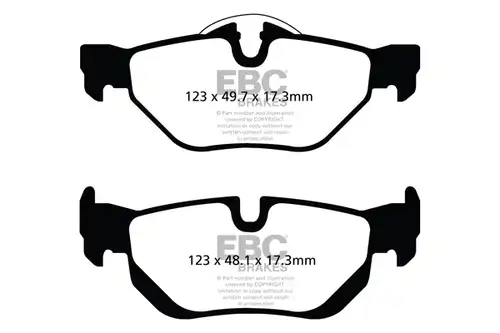 накладки EBC Brakes DP42069R