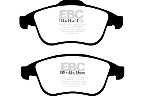 накладки EBC Brakes DP42071R