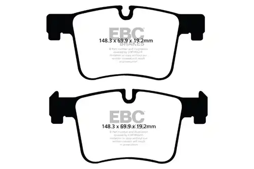 накладки EBC Brakes DP42105R