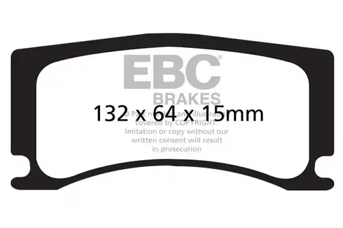накладки EBC Brakes DP42112R
