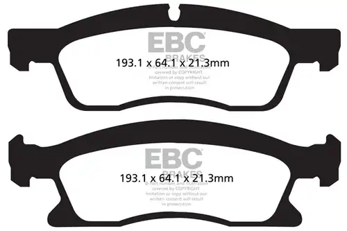 накладки EBC Brakes DP42136R