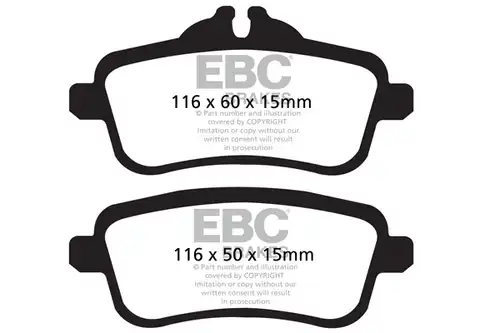 накладки EBC Brakes DP42137R