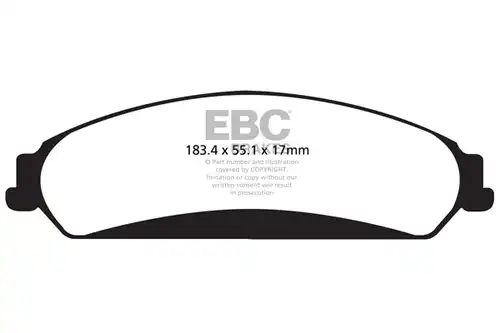 накладки EBC Brakes DP42139R