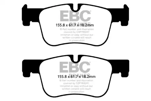 накладки EBC Brakes DP42143R