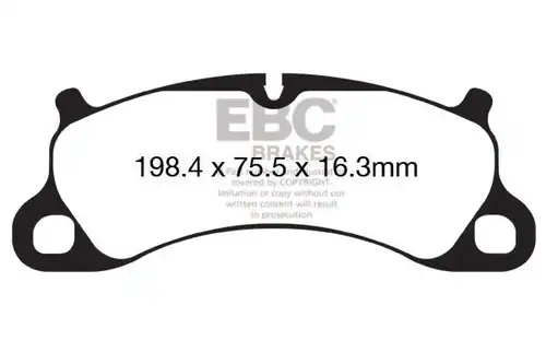 накладки EBC Brakes DP42144R