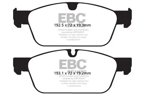 накладки EBC Brakes DP42156R