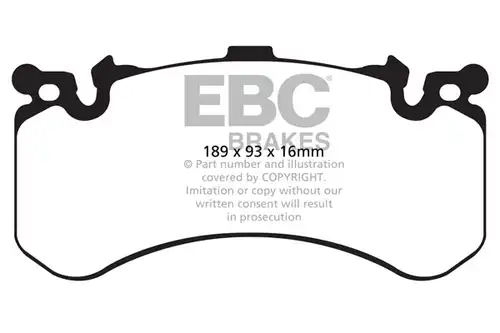 накладки EBC Brakes DP42158R