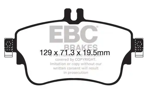 накладки EBC Brakes DP42164R