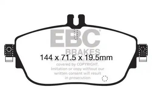 накладки EBC Brakes DP42165R