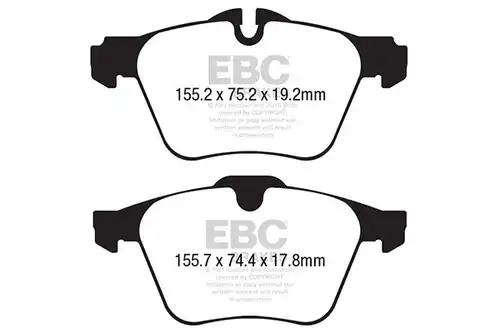 накладки EBC Brakes DP42189R