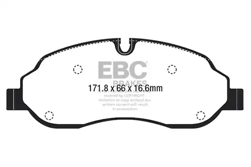 накладки EBC Brakes DP42221R