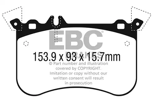накладки EBC Brakes DP42311R