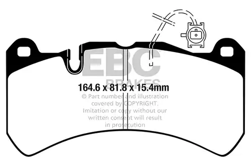 накладки EBC Brakes DP42354R