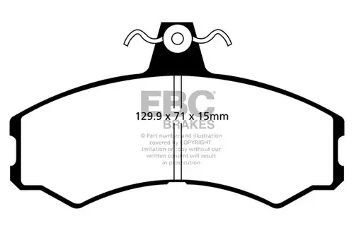 накладки EBC Brakes DP425/2
