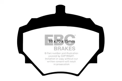 накладки EBC Brakes DP4294R