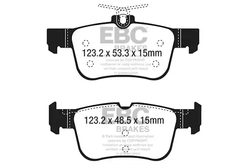 накладки EBC Brakes DP43047R