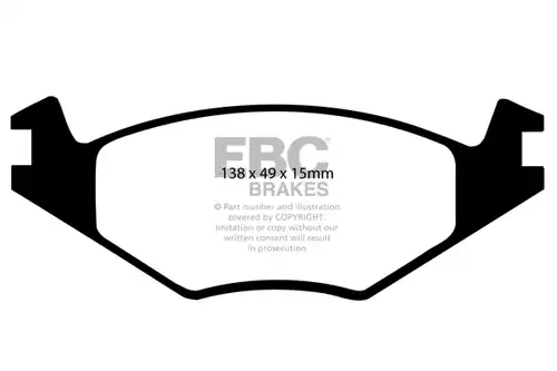 накладки EBC Brakes DP4517R