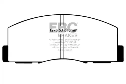 накладки EBC Brakes DP461