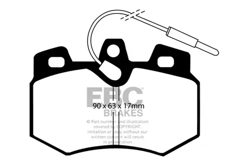 накладки EBC Brakes DP4626R