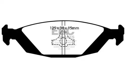 накладки EBC Brakes DP4635R
