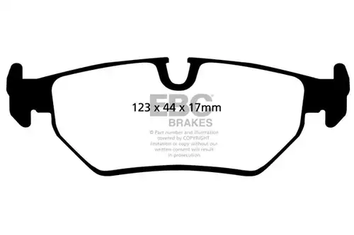 накладки EBC Brakes DP4690/2R