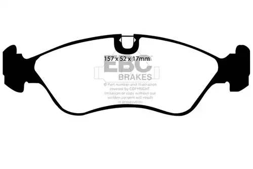 накладки EBC Brakes DP4760R
