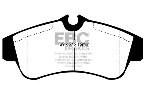 накладки EBC Brakes DP4833R