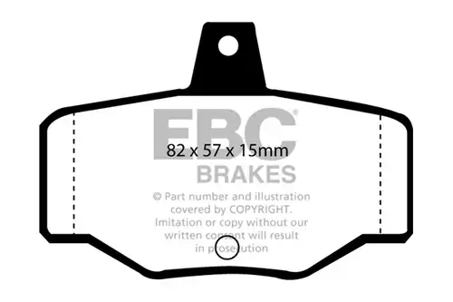 накладки EBC Brakes DP4834R