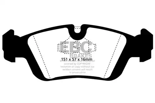 накладки EBC Brakes DP4914R