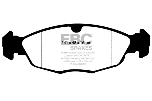 накладки EBC Brakes DP4940R
