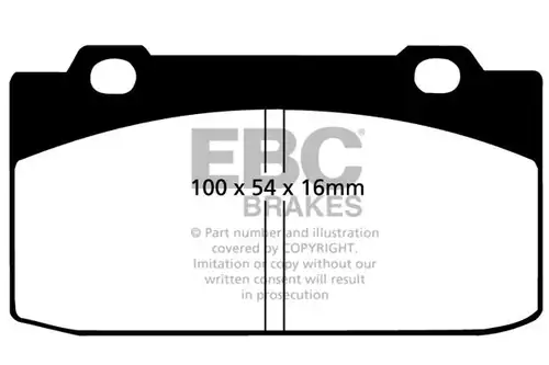 накладки EBC Brakes DP506